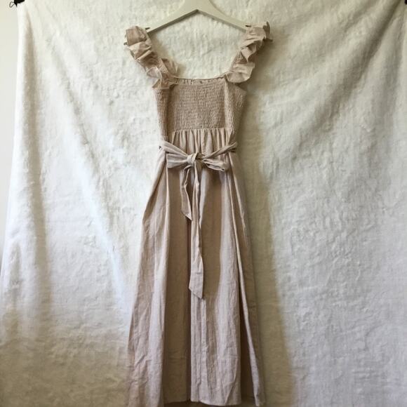 Cupshe Beige Off-Shouder Dress - Picture 6 of 9